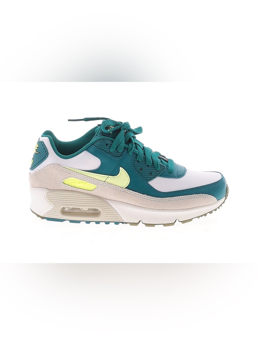 Nike Air Max 90 LTR Bright Spruce Volt Youth 5.5Y (Women’s 7) New No Box
